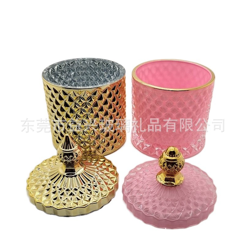 Glass candle, 245 ml