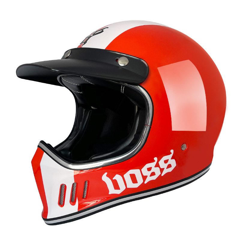 Vossレトロ全ヘルメット四季ハーレー機関車ヘルメット