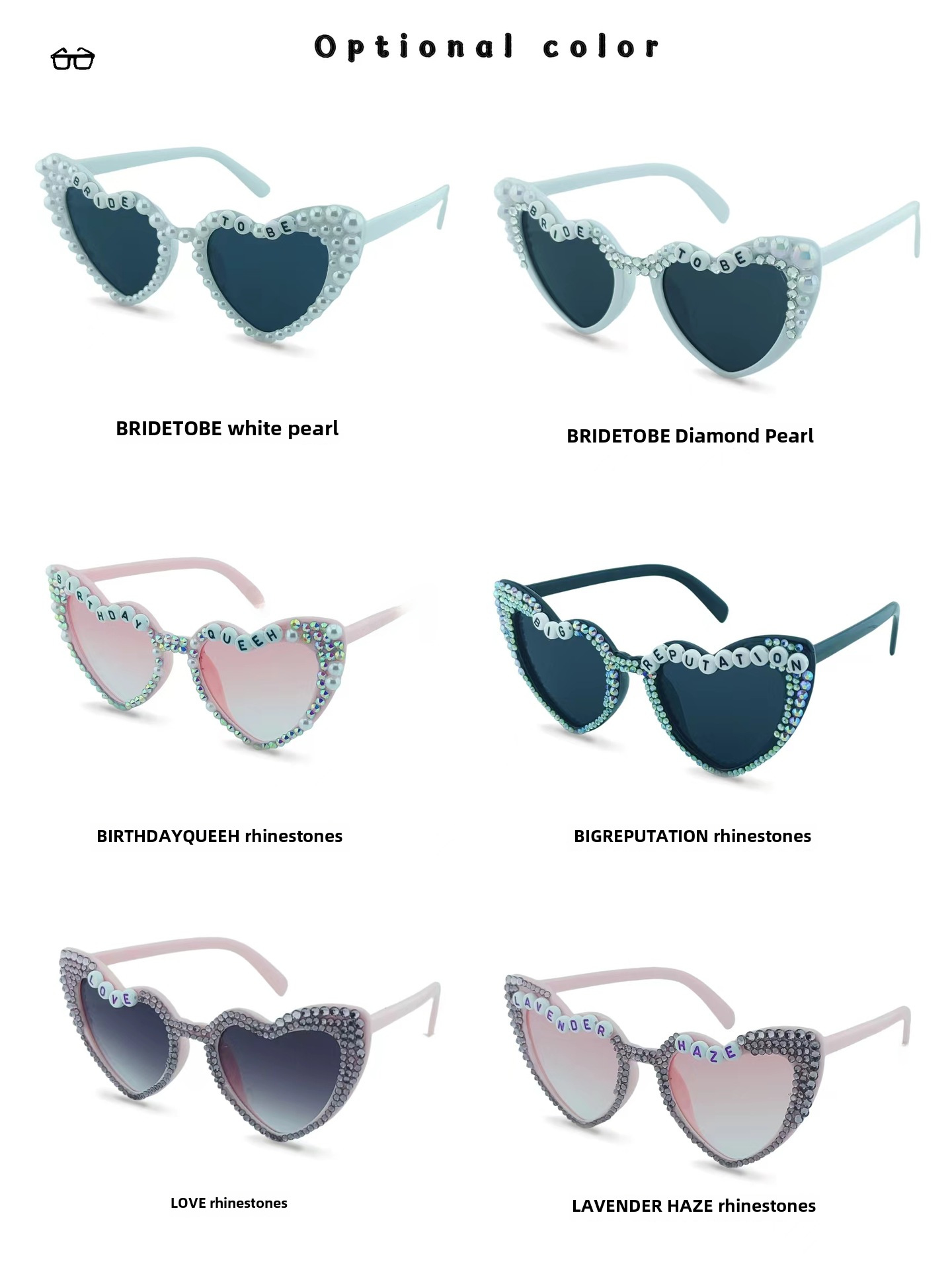 Cross-border New Wedding Sunglasses Cross-border Hot Sunglasses Women High Sense Men Summer Sunscreen Bridal Glasses Wholesale_voghion.com