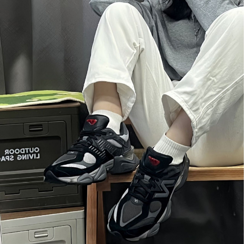 莆田靴 nb9060 純粋なオリジナルの男性と女性の靴ミレニアム象蹄レトロ厚底インナー高さ通気性耐摩耗性ジョギングシューズ|undefined