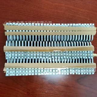 煤矿用皮带扣 钉扣方便双钉胶带扣 强度高矿用皮带钢扣