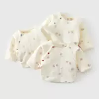 Новорожденная полуспинка зимняя теплая куртка типа A теплая хлопчатобумажная куртка детская одежда тонкая хлопчатобумажная одежда