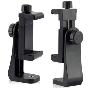 Multi-functional rotating mobile phone clip for horizontal and vertical shooting self-timer live broadcast mobile phone bracket for tripod self-timer mobile phone clip
