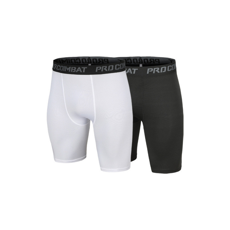 Men's Sports Compression Shorts Quick-Dry Elastic Fitness Running Track and Field Basketball Training Compression Sportswear
