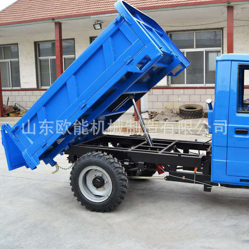 电动柴油工地 三轮车液自卸矿用 工程载货三轮车