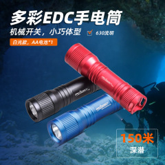 ORCATORCHイタチD560ダイビング懐中電灯の顔鏡灯は海を追いかけて充電します。