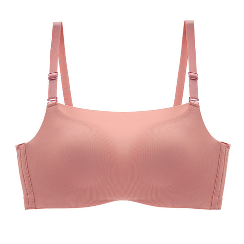 Summer cloud-like tube top bra for women without rims, anti-exposure, breathable, chest-wrapped, traceless push-up adjustable bra