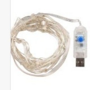led copper wire light string USB remote control colored lights wholesale copper wire lights battery box light string Christmas lights holiday wave ball lights