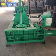 半自动小型卧式160吨废铝废金属压块机安徽地区40吨废油桶压扁机