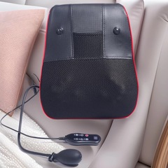 一件代発送 卸売 腰マッサージクッション 腰椎枕 背中脊椎 首肩マッサージ器 家庭用 車載用
