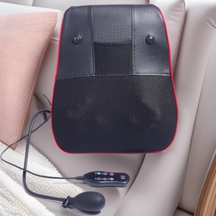 Dropshipping Wholesale Waist Massage Cushion Lumbar Spine Pillow Back Spine Neck and Shoulder Massager Home Car