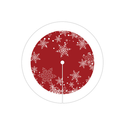 Cross-border Amazon best-selling crystal velvet carpet Christmas festive decorative round carpet home carpet full spread