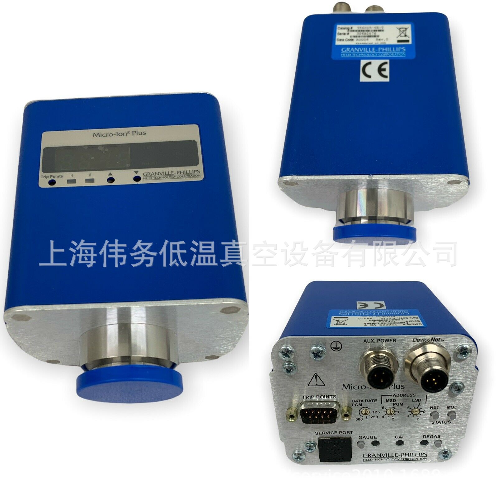 Granville Phillips 356005-YE-T Micro-Ion Plus Vacuum Gauge