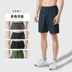 クロスボーダーカスタムスポーツショーツメンズ通気性トレーニングライトクールパンツ七分丈パンツ夏カジュアルフィットネス速乾性ランニング