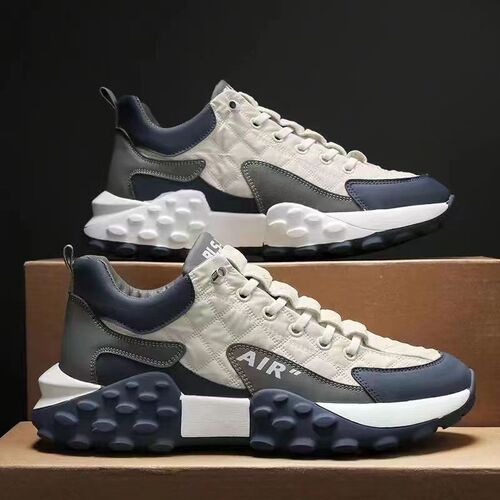 Dropshipping cross-border dad shoes men's casual sole sneakers 2024 new thick plate sneakers spring and summer breathable men's shoes