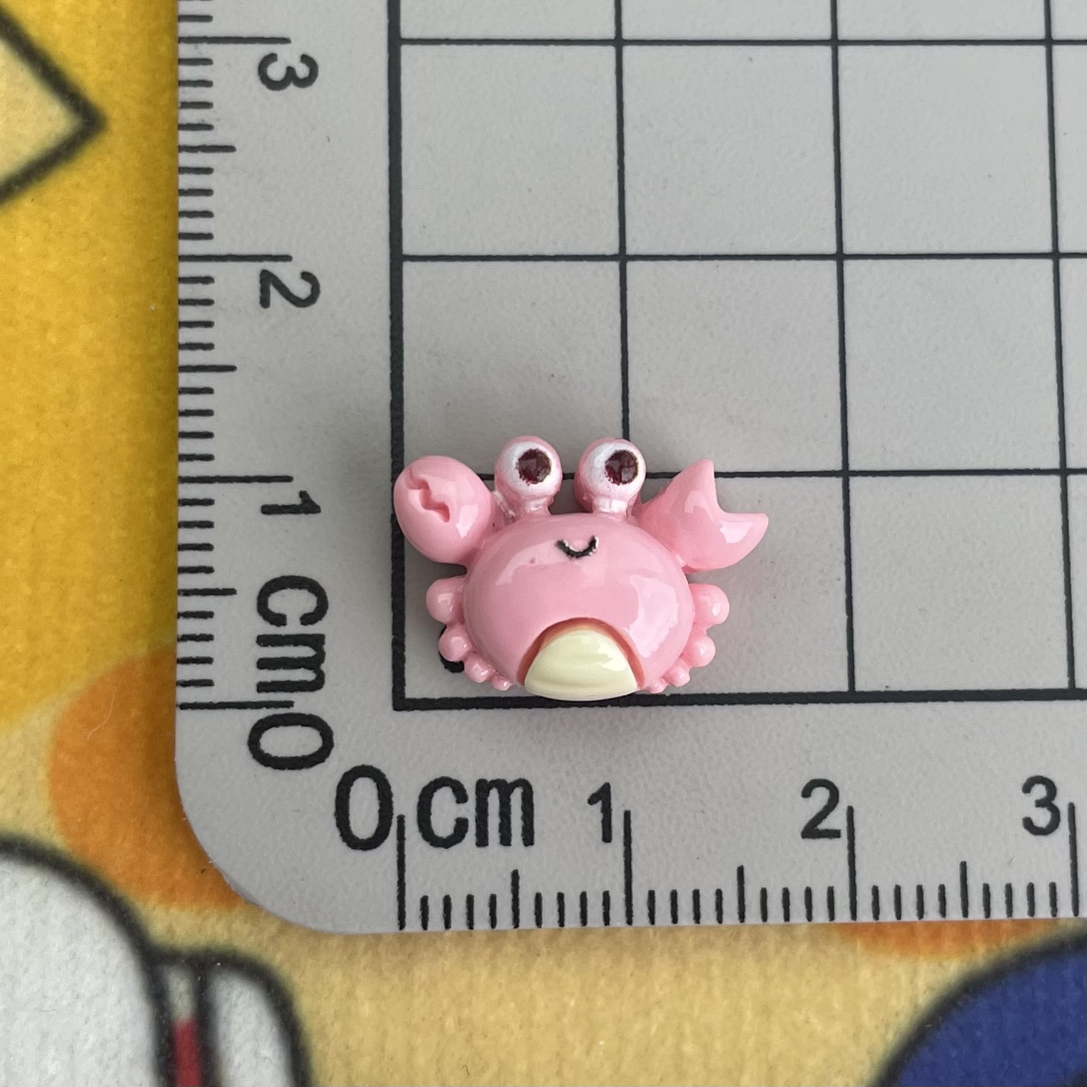 Mini tamaño pequeño serie Marina accesorios de resina cangrejo pulpo estrellas de mar accesorios para el cabello de dibujos animados parche joyería teléfono móvil Shell leche