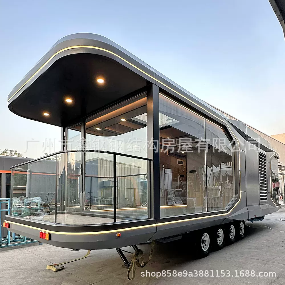 鑫钢可移动太空舱房屋酒店营地民宿太空仓方舱胶囊房跨境厂家