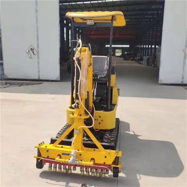 隧道矮边墙凿毛机车载式二衬台车履带气动凿毛机隧道凿毛机