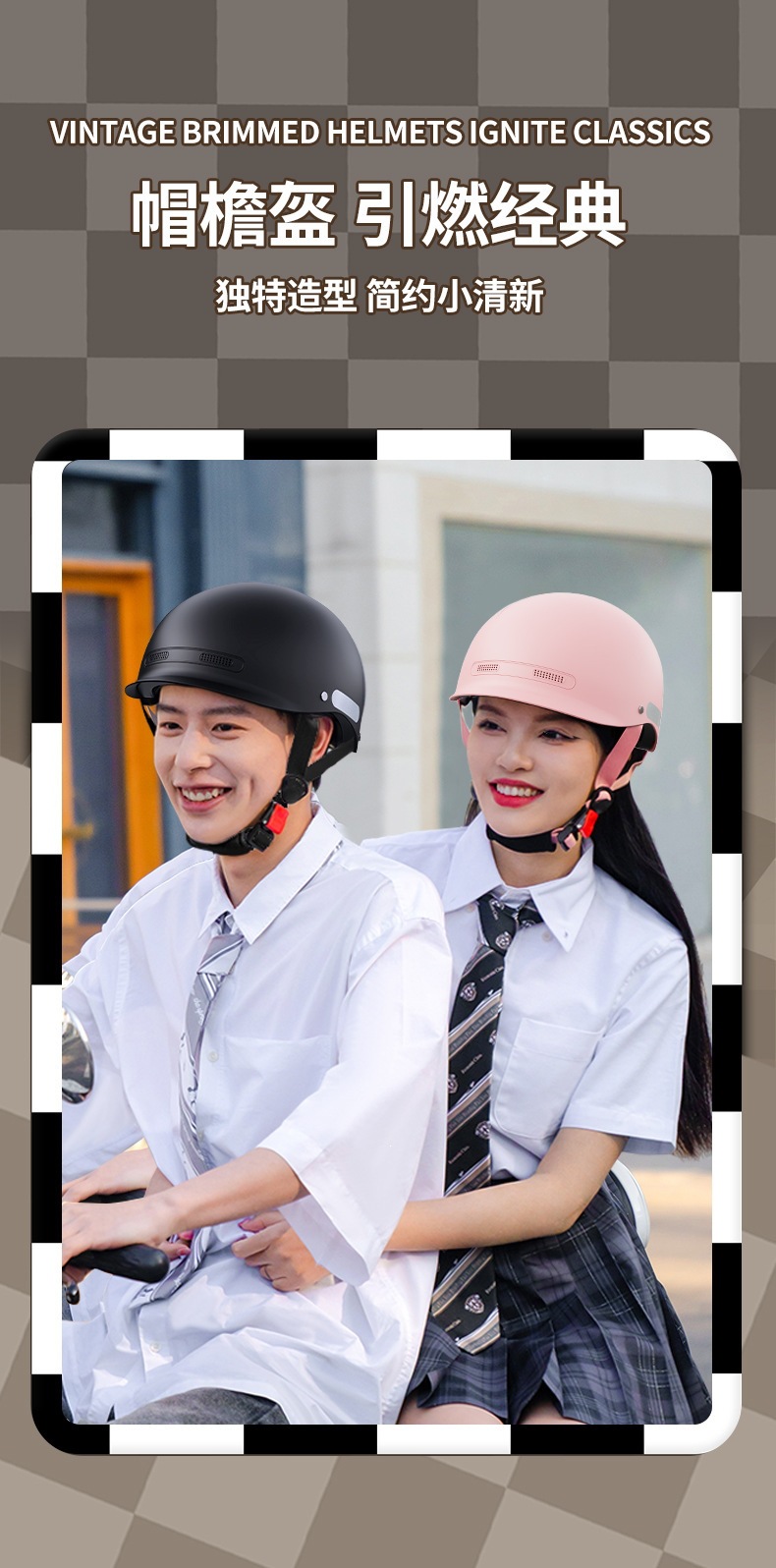 A3 New National Standard 3C Certified Electric Motorcycle Helmet for Men and Women, Summer Half Helmet, Korean Electric Scooter All-Season Safety Helmet