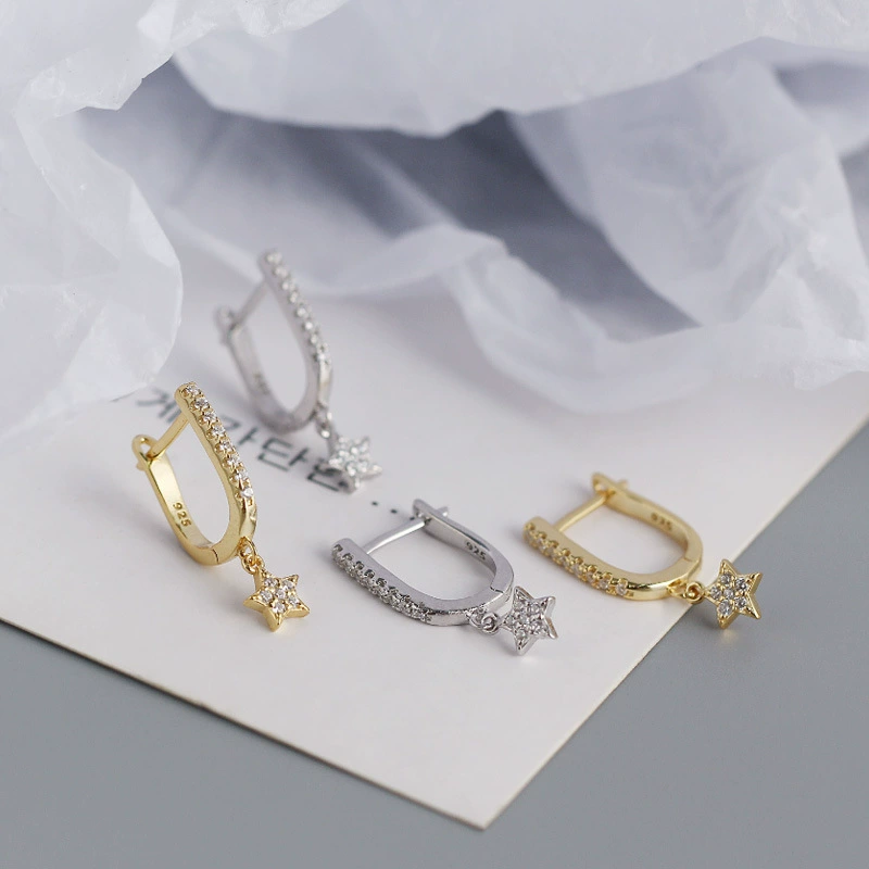 Серебряные серьги бренда, европейский стиль, образец Silver 925, Aliexpress