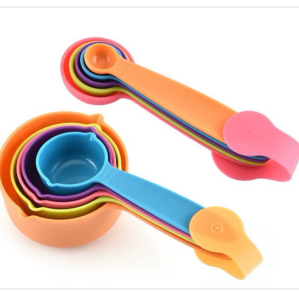 Ten-piece set of measuring cups and spoons