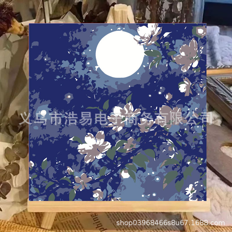 LL279 / 20*20cm paint+brush+backing board