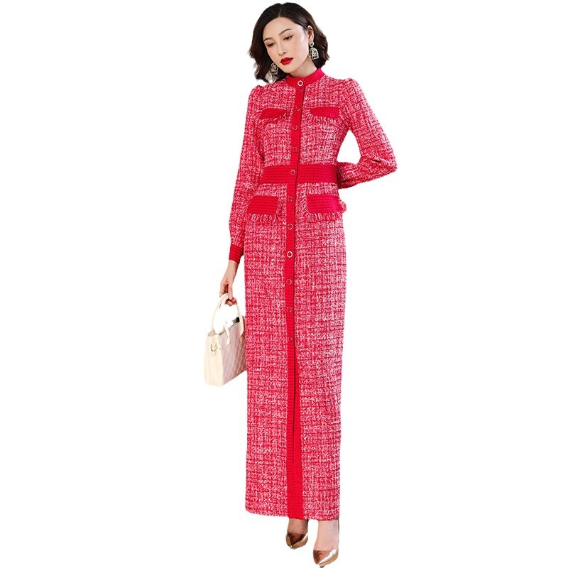 Spring New Women Long Slim Dress Maxi Bodycon Long Sleeve Woolen Dress Fashion | eBay Spring New Women Long Slim Dress Maxi Bodycon Long Sleeve Woolen Dress Fashion | eBay