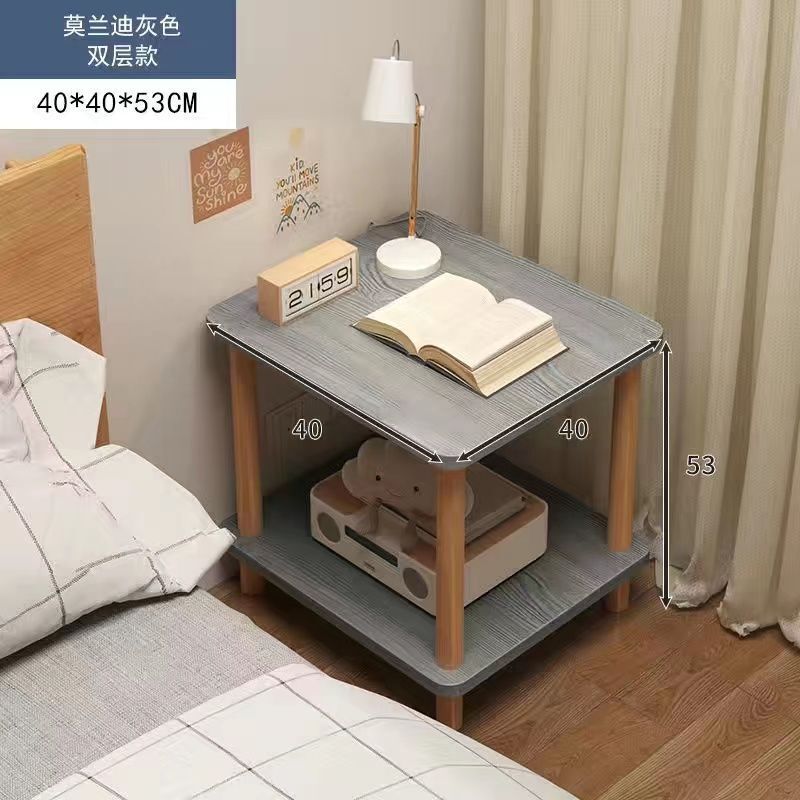 賃貸住宅の家庭用寝室のベッドの頭のテーブルの物置棚のソファーのサイドのいくつかの小さいテーブルの簡易な長方形の小さいお茶のリビングルーム|undefined