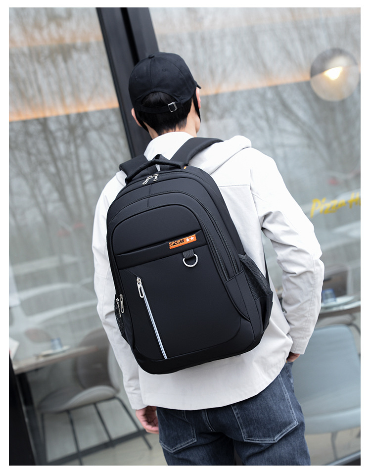 Wholesale Business Computer Large-capacity Backpack Commuting Fashion Business Travel Bag Backpack Computer Bag display picture 18