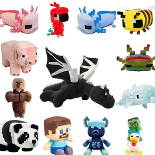 �ҵ�����ë�q����Minecraft Legends plush ���˽��ƿ�����ĩӰ��