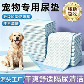 定制OEM代工 宠物尿垫狗狗用品尿不湿一次性隔尿垫布跨境专供批发