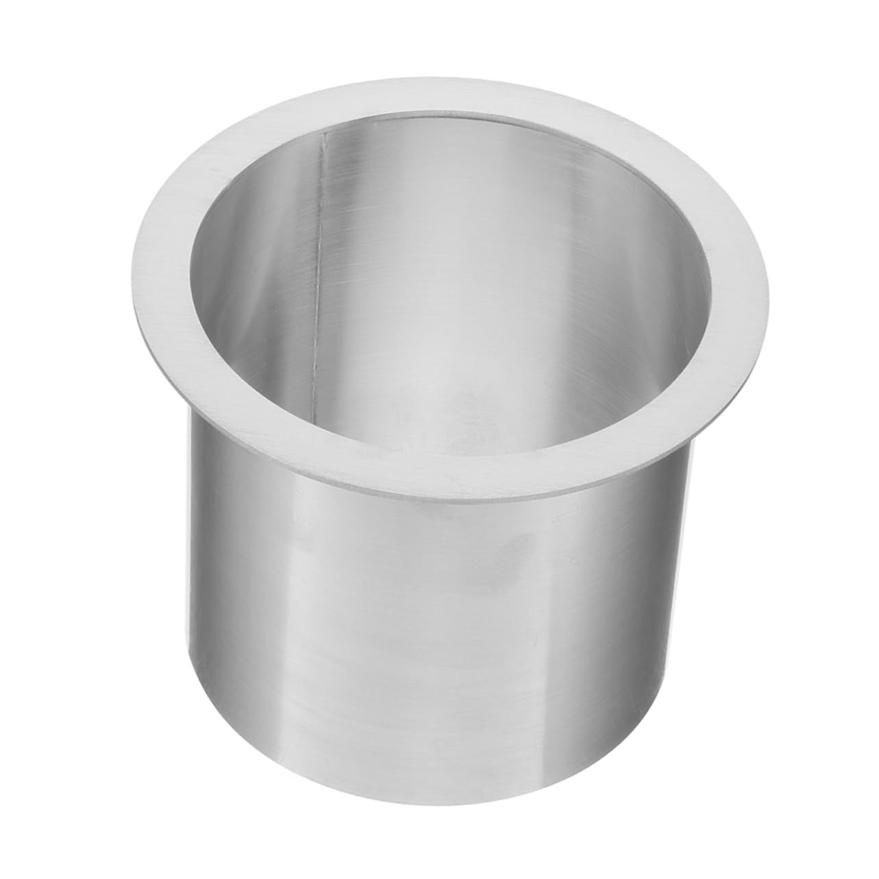 304 stainless steel round square garbage outlet built-in concealed embedded trash can table top decorative cover