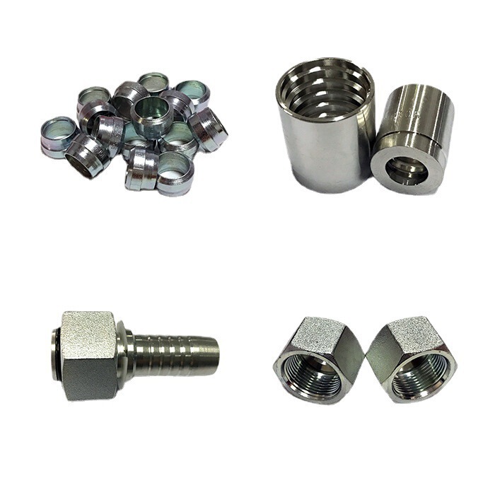 Eaton Yonghua 標準 24 度コーン フェルール油圧ジョイント 1CM/1DM メトリック外径ストレートシール ED リング付き|undefined