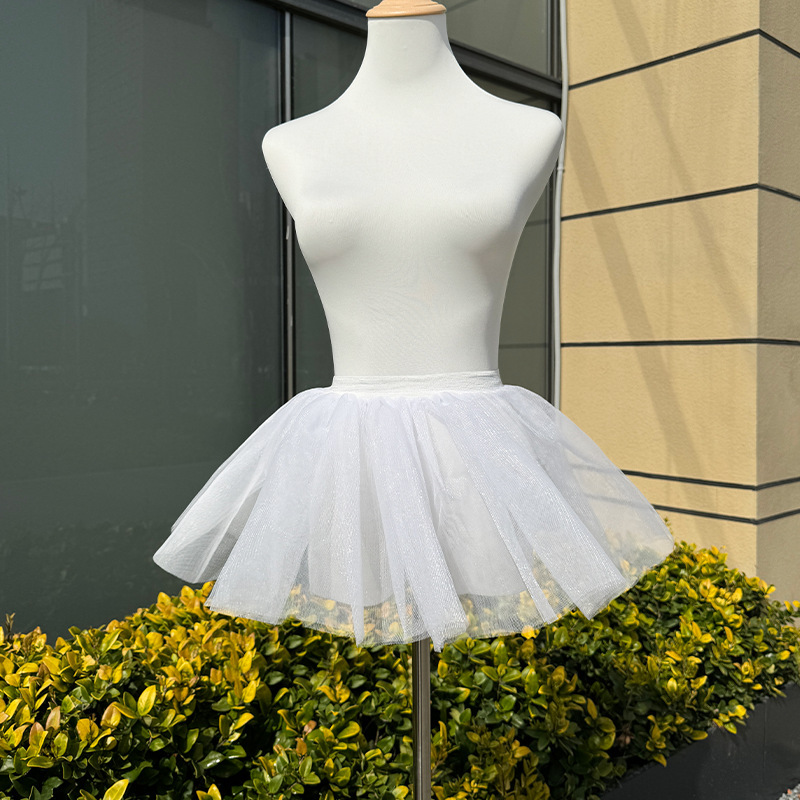 Exclusive Lolita Petticoat Short Style Without Bones, Soft Tulle Lolita Petticoat for Daily Cosplay, Short Underskirt, Puffy Skirt Exclusive Lolita Petticoat Short Style Without Bones, Soft Tulle Lolita Petticoat for Daily Cosplay, Short Underskirt, Puffy Skirt