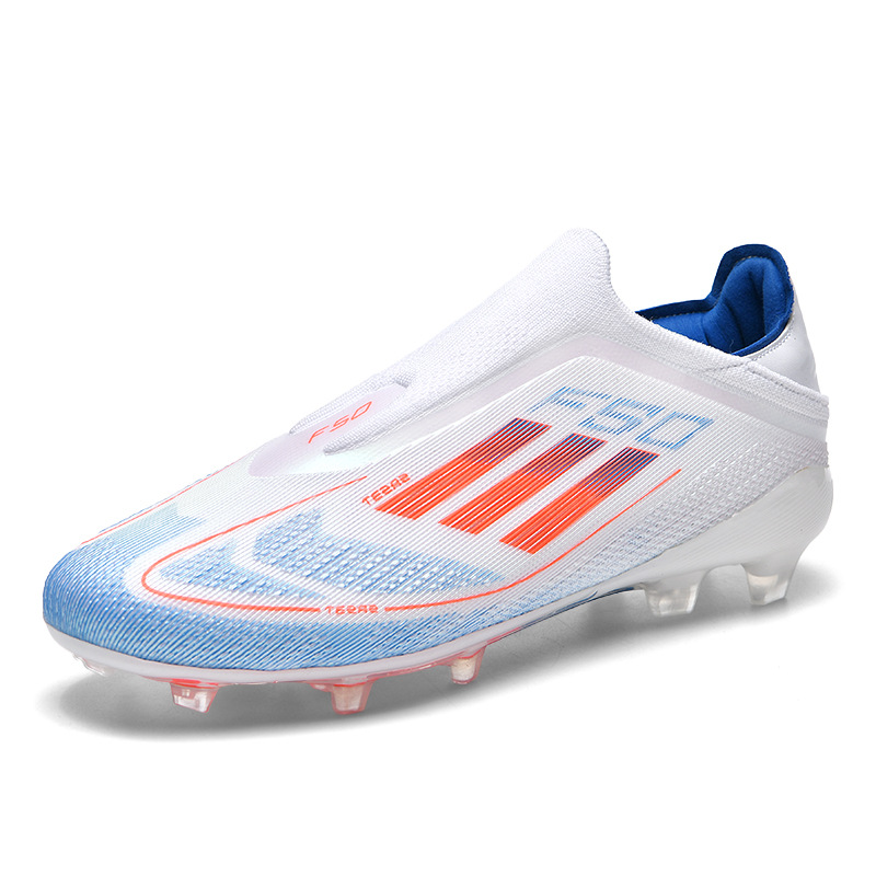 2025 nuevos zapatos de fútbol para hombres y mujeres de clavos largos zapatos de entrenamiento antideslizantes juveniles fábrica de botas de fútbol