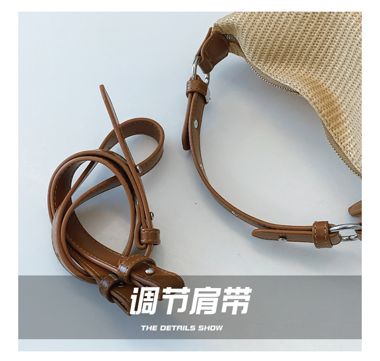 Summer niche underarm bag for women, 2025 new retro and fashionable handbag, versatile single-shoulder crossbody bucket bag Application Scenario