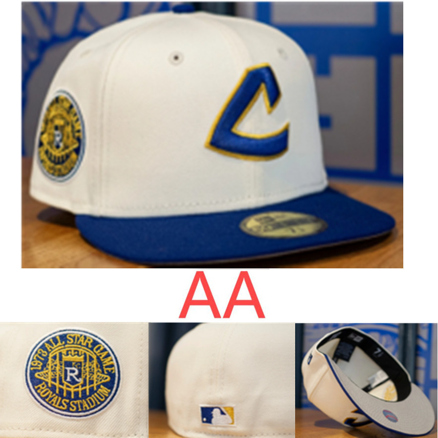 Sombrero de clase AA de alta calidad nueva gorra cerrada MLB gorra de béisbol para hombres y mujeres gorro bordado protector solar para exteriores