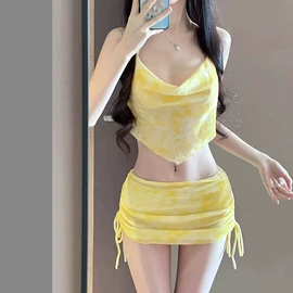 比基尼;三件套泳装;连体泳衣