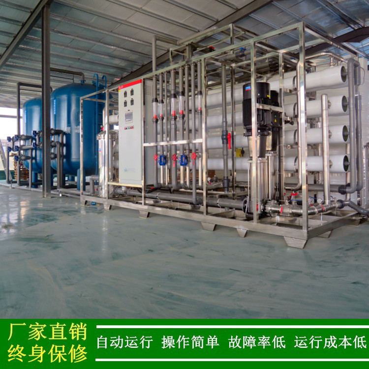 一级 二级RO反渗透水处理设备_ro二级反渗透膜纯水厂家绿健供应