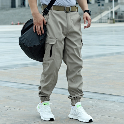 Cross-border camouflage assault trousers men's multi-pocket trousers training pants outdoor multi-pocket wear-resistant overalls