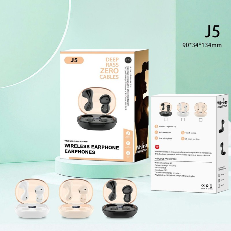 J8ブルートゥースイヤホンJシリーズワイヤレスイヤホンJ5ハイビジョン音质デジタルディスプレイJ23クリアルームJ38カップルJ15|undefined