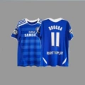 11-12 UCL Champions Chelsea Home #11 Drogba + 2 Patches