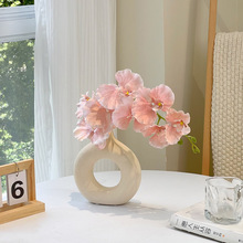 批发假花仿真花摆设装饰品蝴蝶兰花卉高档花艺摆件仿生花一件代发