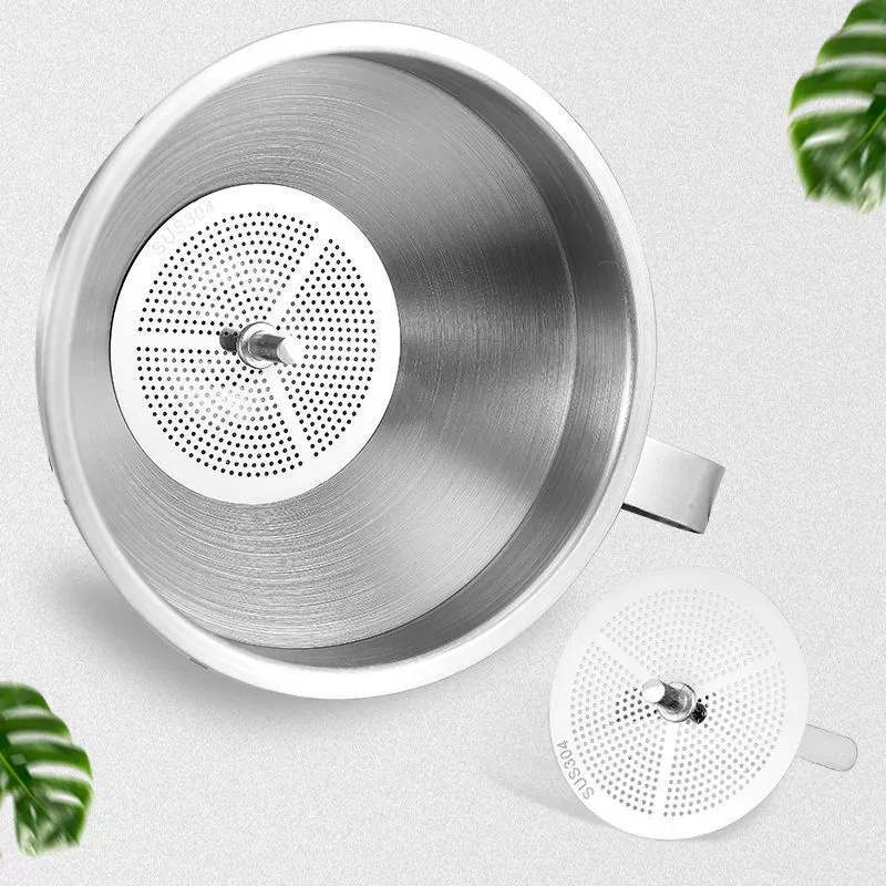 Ложка для винной охладки 304 из нержавеющей стали большая и маленькая воронка