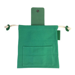 New Stylish Green Outdoor Foraging Pouch | Fruit-Picking Bag | Waist-Hung Tool Bag | Jungle Storage Pack