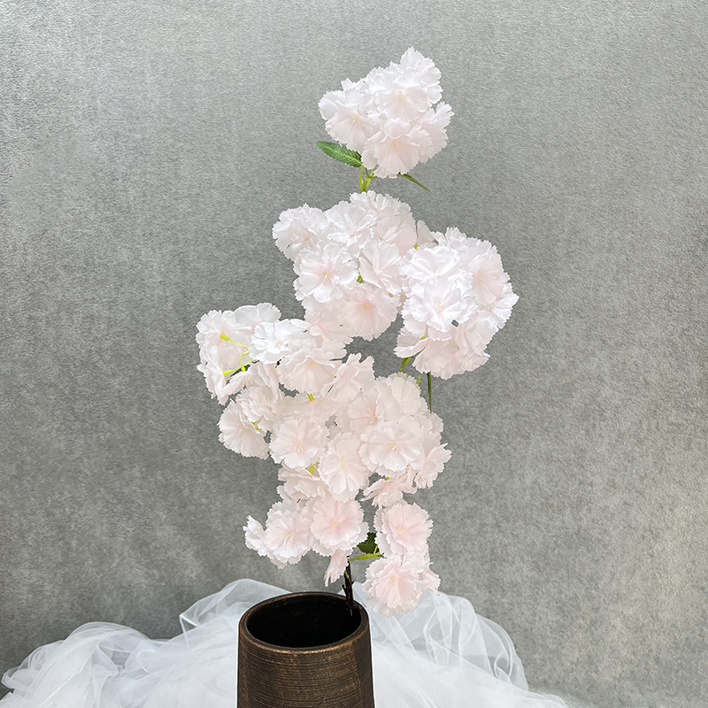 Flores de cerezo artificiales coloridas, ideales para bodas, estudios o decoración de arcos