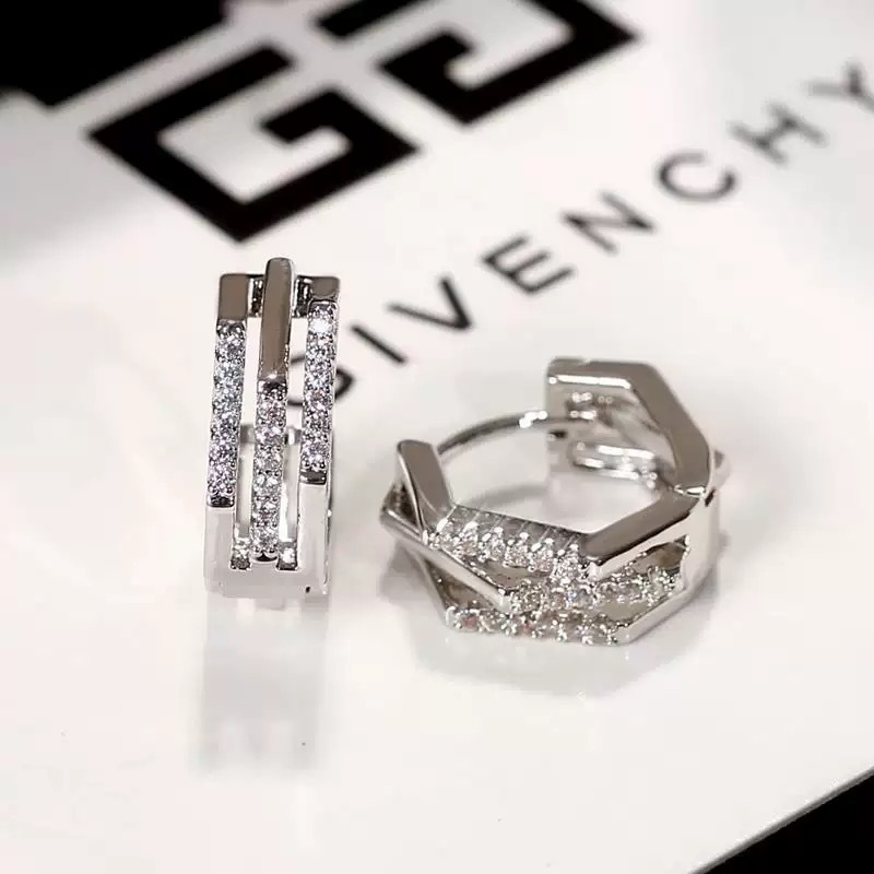バラの金の小さいダイヤモンドの独特なイヤリングの輪の軽い豪華な高級感の耳のボタンの2025新型の爆発的なイヤリングのイヤリングの女性|undefined
