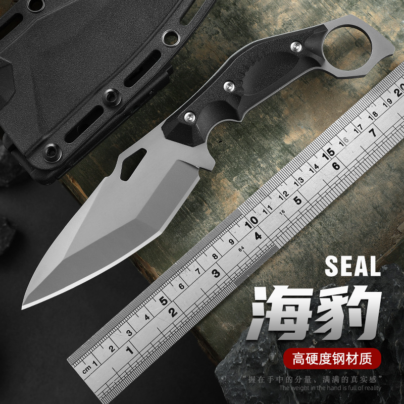 直刀 战术刀 爪刀 户外刀 野营刀 随身小刀 防身刀 野外求生刀