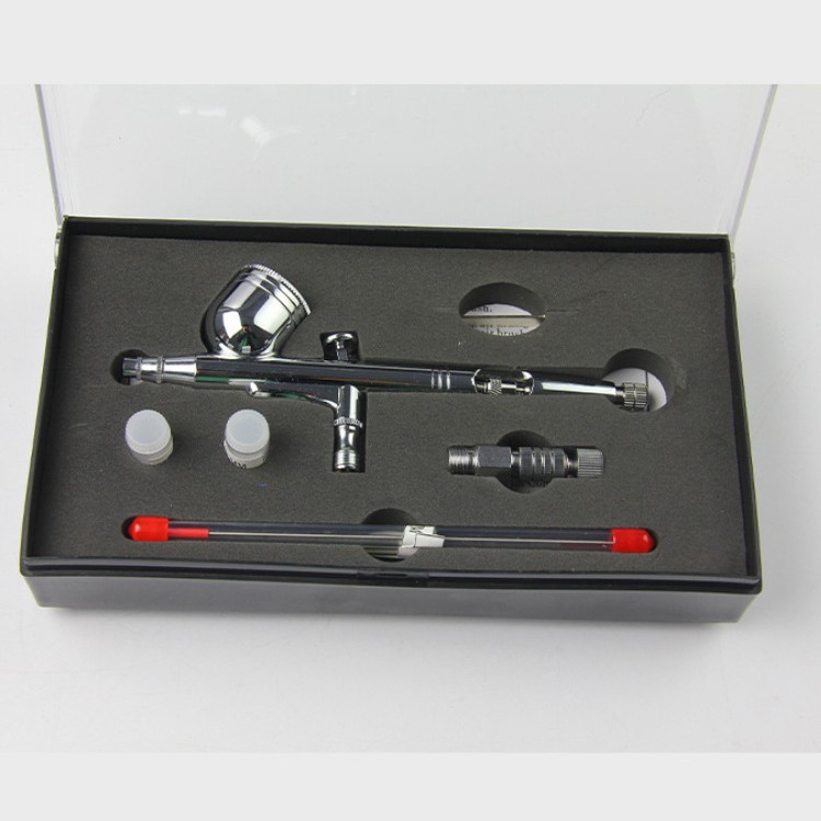 快接调压模型喷涂美工喷笔套装 口径0.2 0.3 0.5双动喷枪