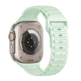 适用苹果表带applewatch1-10代/S11三株硅胶手表带工厂批发表带